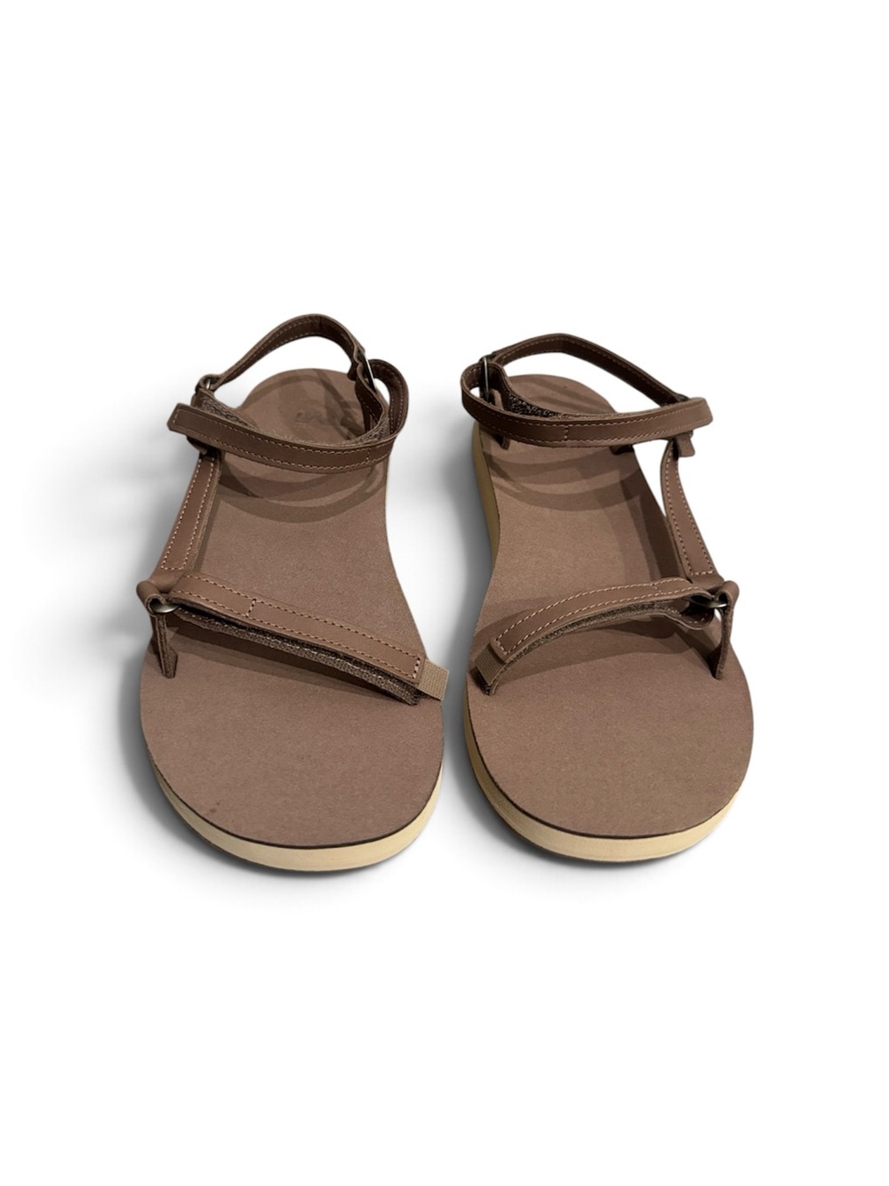 NWT Teva Original Universal Slim slide leather sandal casual comfy beach size 9